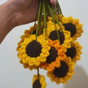 Bulk order of sunflower keycharms
