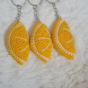 Lemon keychain